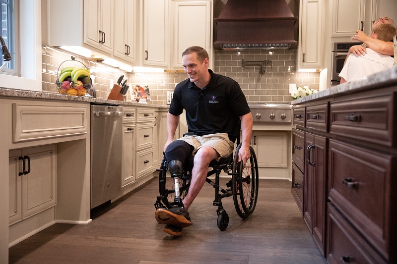 Smart home technology for injured veterans